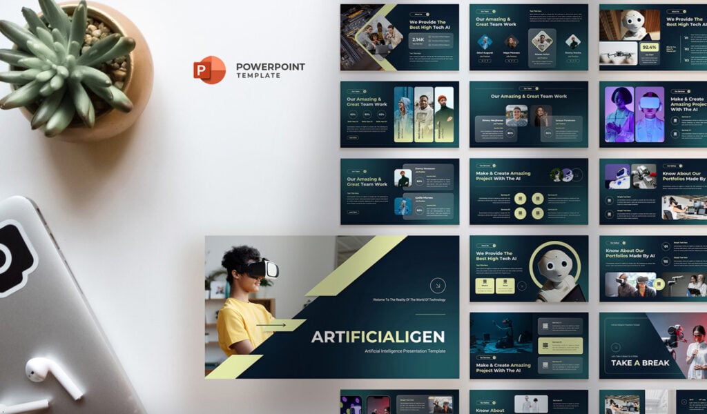 AI Powerpoint Template