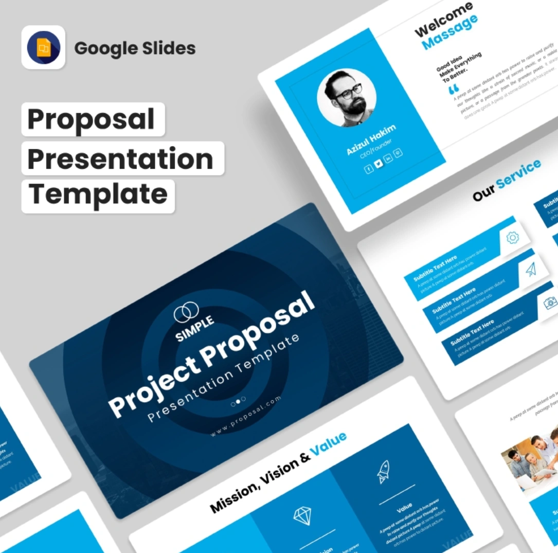 Free Project Proposal Google Slides Template
