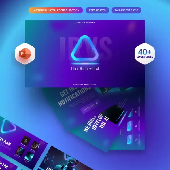 JRVS Artificial Intelligence Powerpoint Template