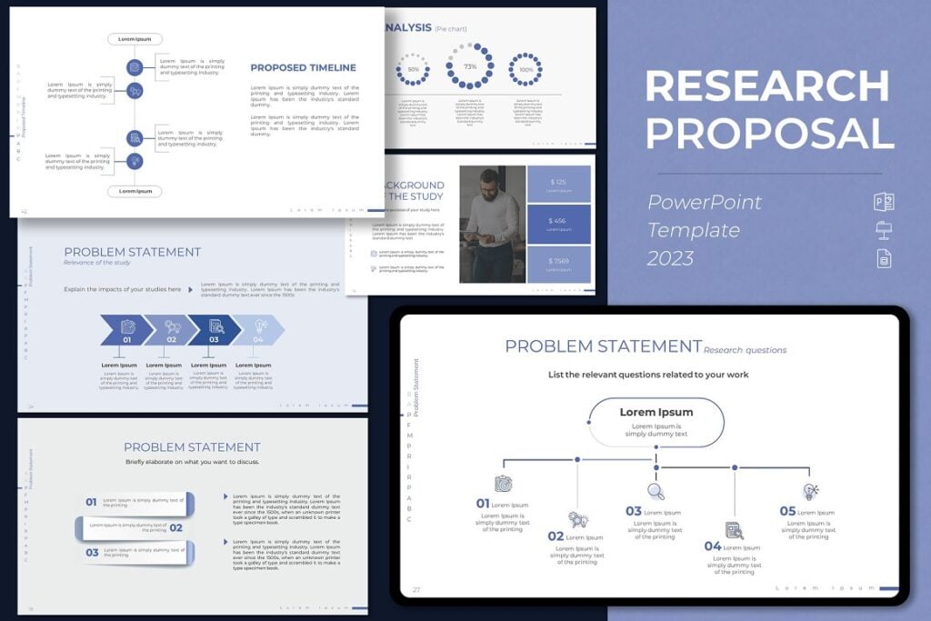 Research Proposal PPT Template