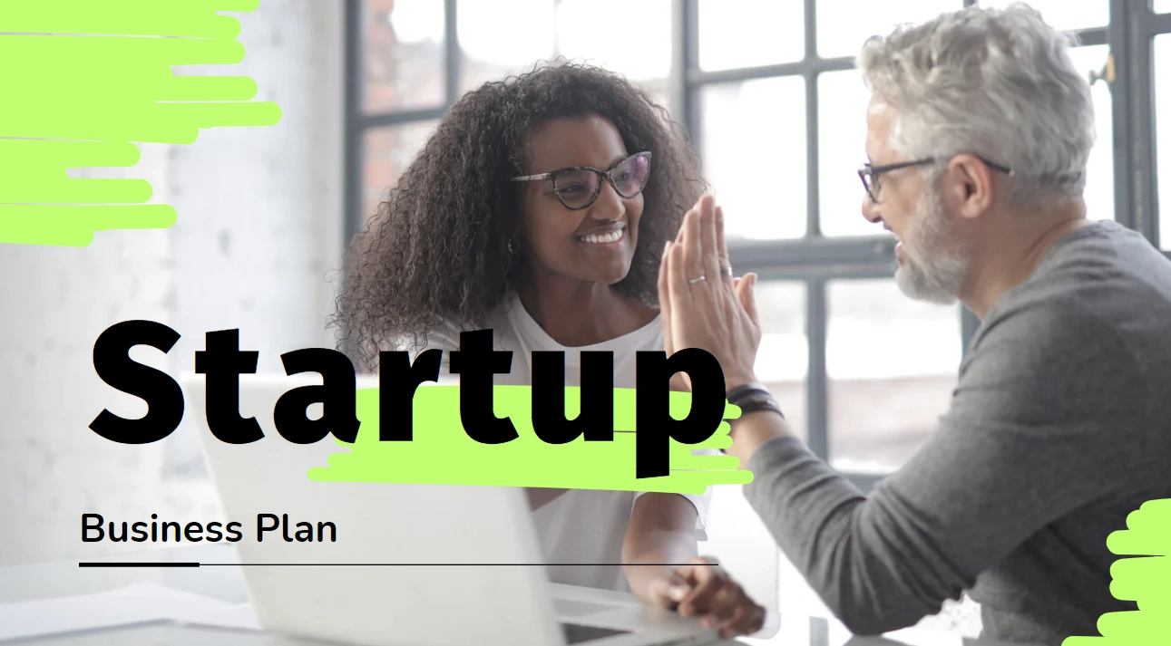 Startup Business Plan Free PPT Template