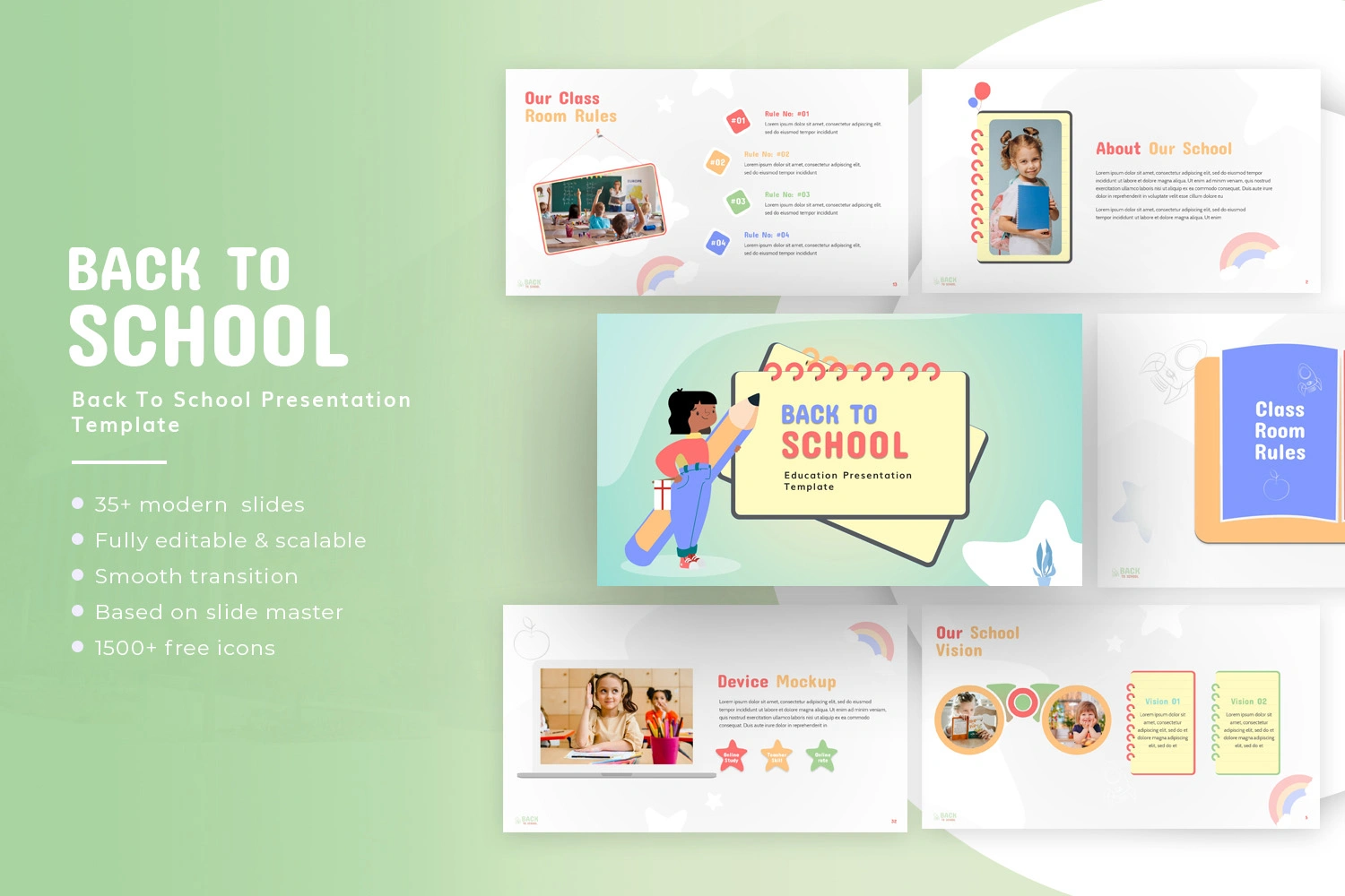 Free Back To School PowerPoint Template