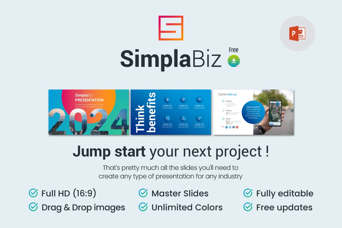 Simpla - Business PowerPoint Template