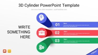 3D Cylinder PowerPoint Template