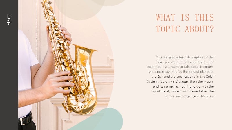 Free Guitar Music Lesson PowerPoint Template2 8