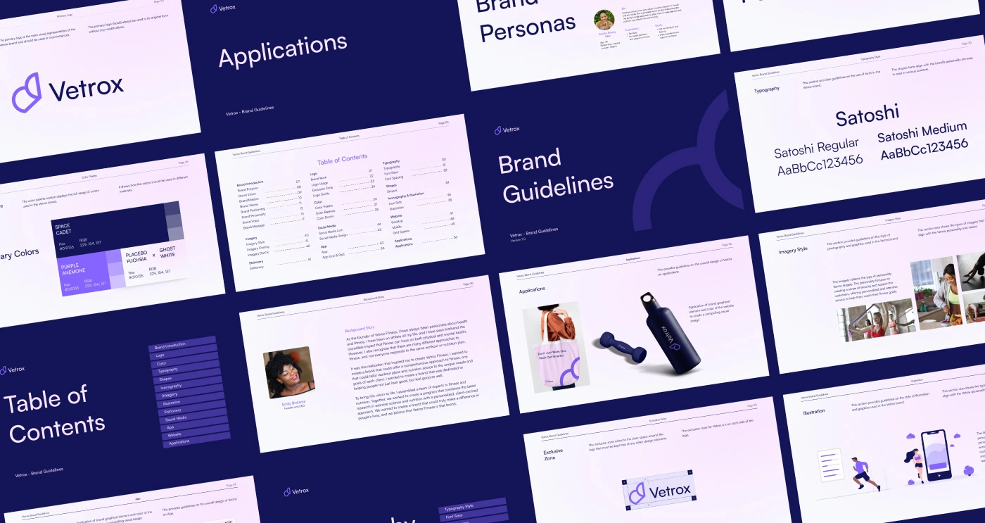 Vetrox Brand Guidelines Template