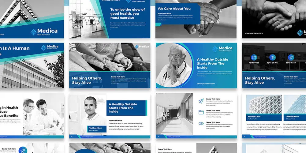 Free Medica Powerpoint Template