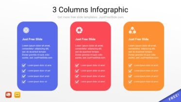 3 Columns Infographic Template
