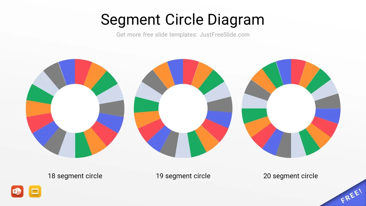 Segment Circle Diagram4