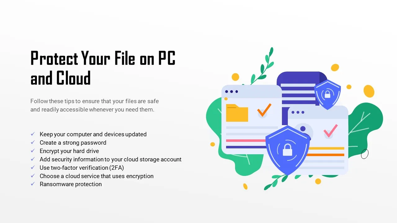 How to Protect Your File on PC and Cloud