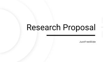 Research Proposal Presentation Template for PowerPoint and Google Slides