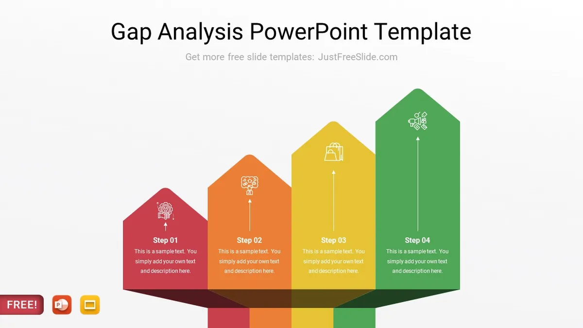 Free Gap Analysis PowerPoint Template (16 Pages) | Just Free Slide