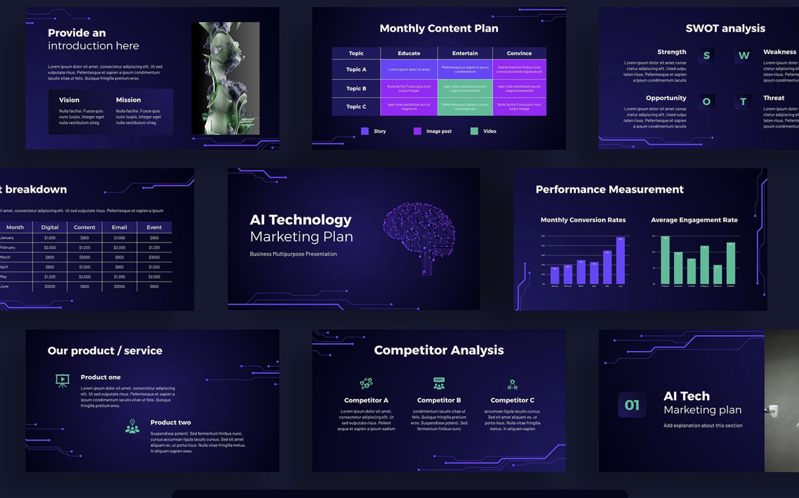 Best AI PowerPoint Templates from MonsterOne | Just Free Slide