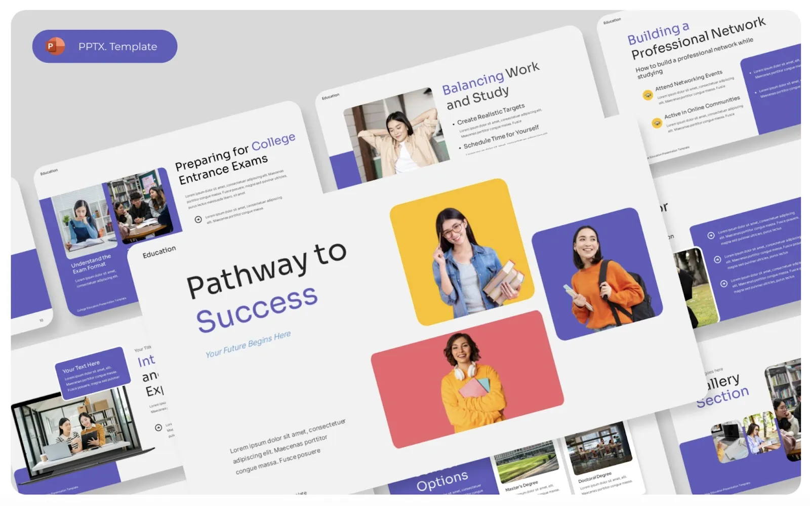 pathway to success presentation template